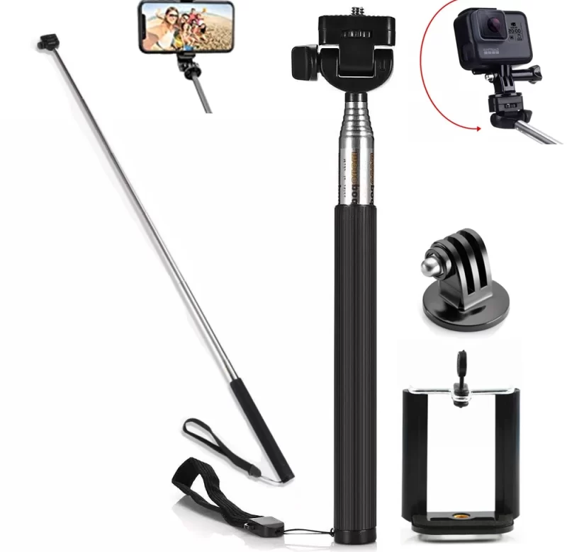 Selfie tyč – selfie stick – teleskopická