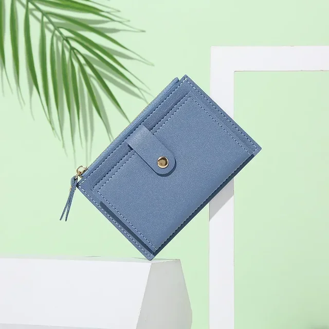 Stylová dámská peněženka - Styl01-Modrá