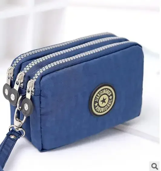 Mini kosmetická taštička | peněženka - modrý