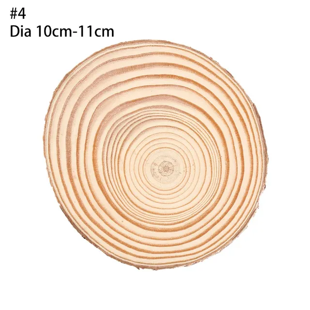 Dřevěný podtácek | podložka pod hrnek - 4 (10-11 cm)