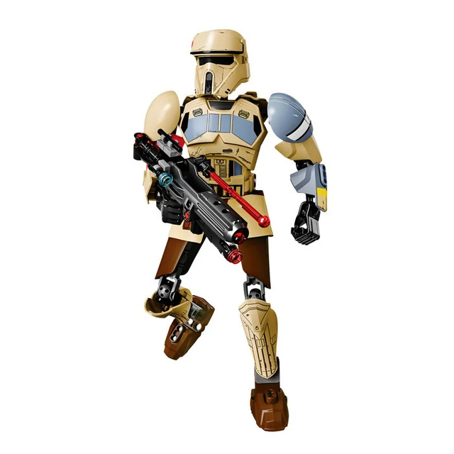 Star Wars figurky stavebnice - Stormtrooper Scarif