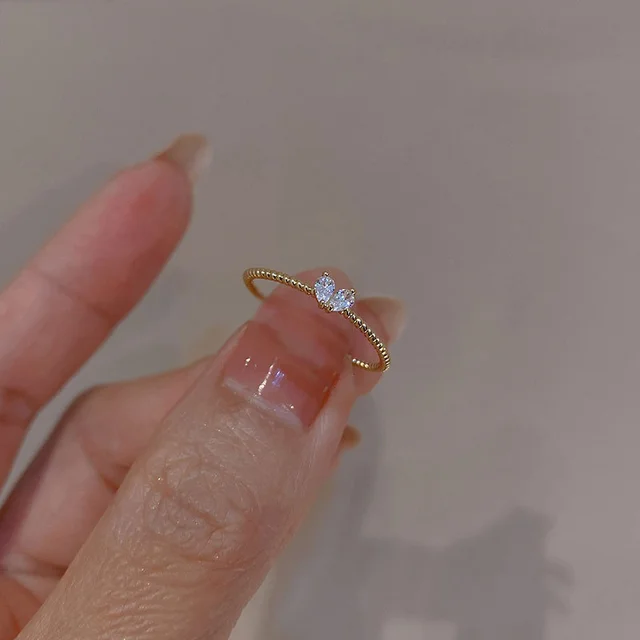 Elegantní nastavitelný dámský prsten - 2
