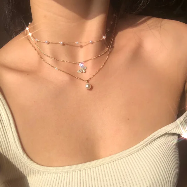 Vrstvený náhrdelník pro ženy - 14