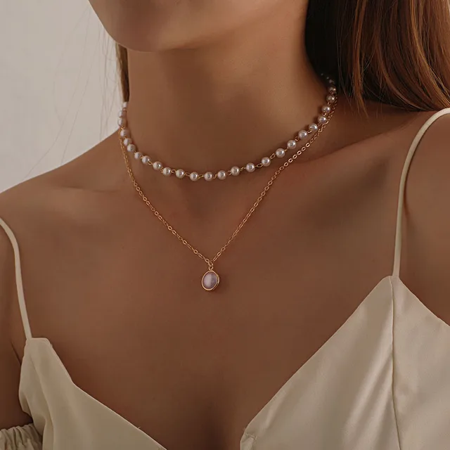 Vrstvený náhrdelník pro ženy - 18
