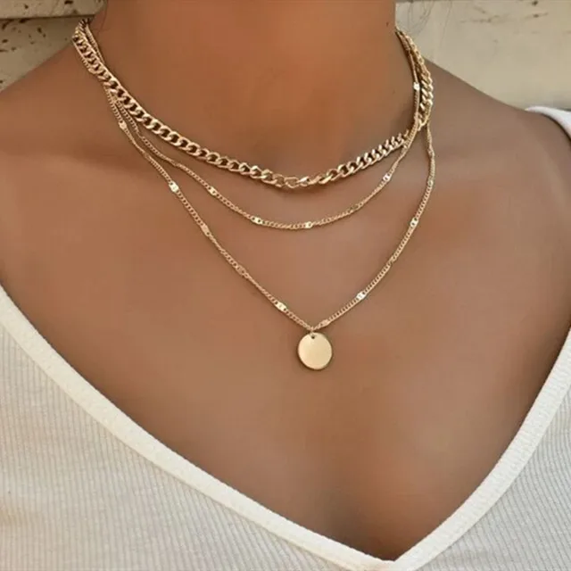 Vrstvený náhrdelník pro ženy - 5