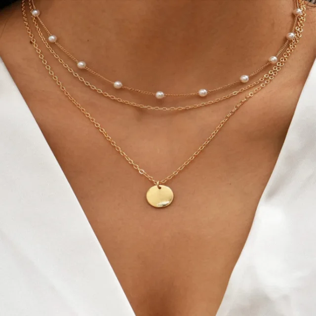 Vrstvený náhrdelník pro ženy - 11