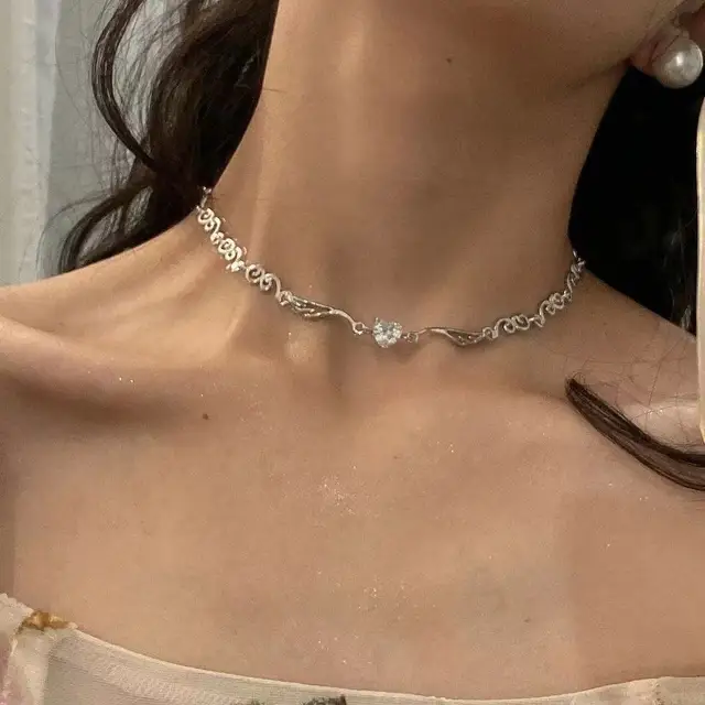 Elegantní dámský vrstvený náhrdelník - 13
