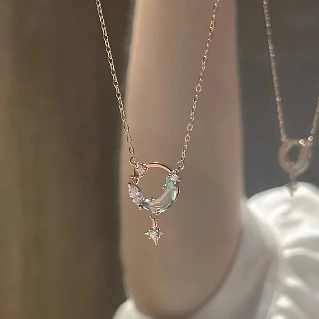 Elegantní dámský vrstvený náhrdelník - 14