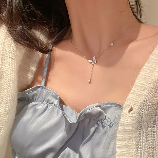 Elegantní dámský vrstvený náhrdelník - 6