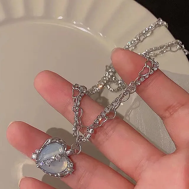 Elegantní dámský vrstvený náhrdelník - 7