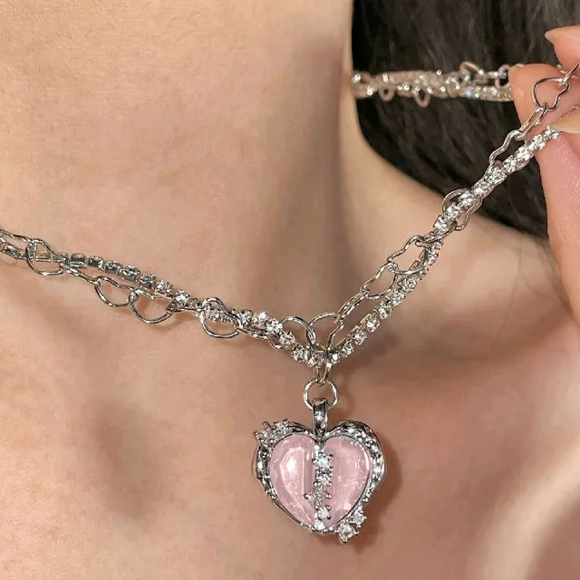 Elegantní dámský vrstvený náhrdelník - 8