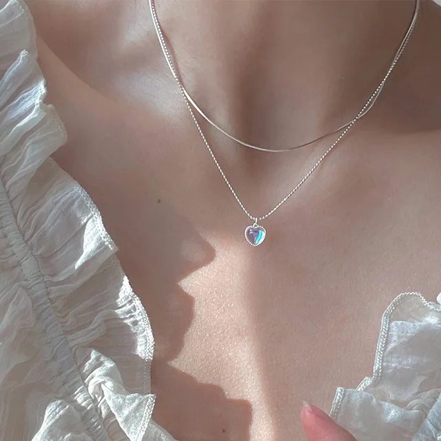 Elegantní dámský vrstvený náhrdelník - 1
