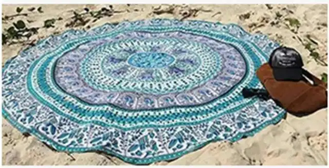 Mandala - podložka na jogu, pláž, atp. - 150 cm - 13