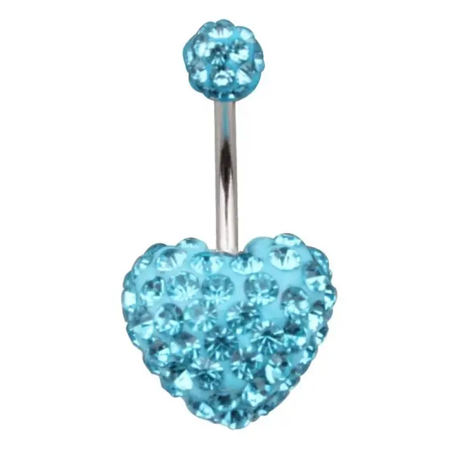 Originální šperk | piercing do pupíku srdce - Styl 26