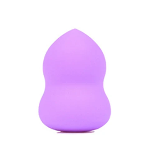 Houbička na make up, oboustranná, tvarovaná - Model-2-Purple