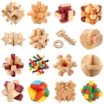 Dřevěná hračka | hlavolamy ze dřeva