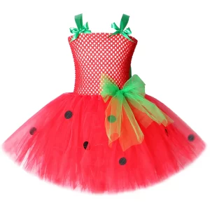 Dívčí kostým jahody | Univerzální šířka