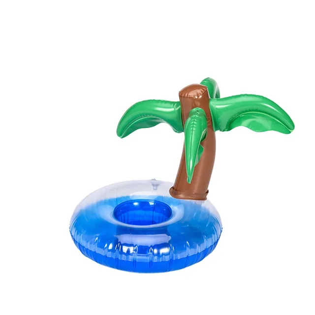 Nafukovací hračka do vody | držák na nápoje - Kokos