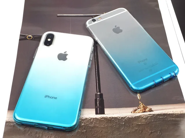 Kryt na iPhone| obal na iPhone duhový - Modrá obloha, Pro iPhone Xs