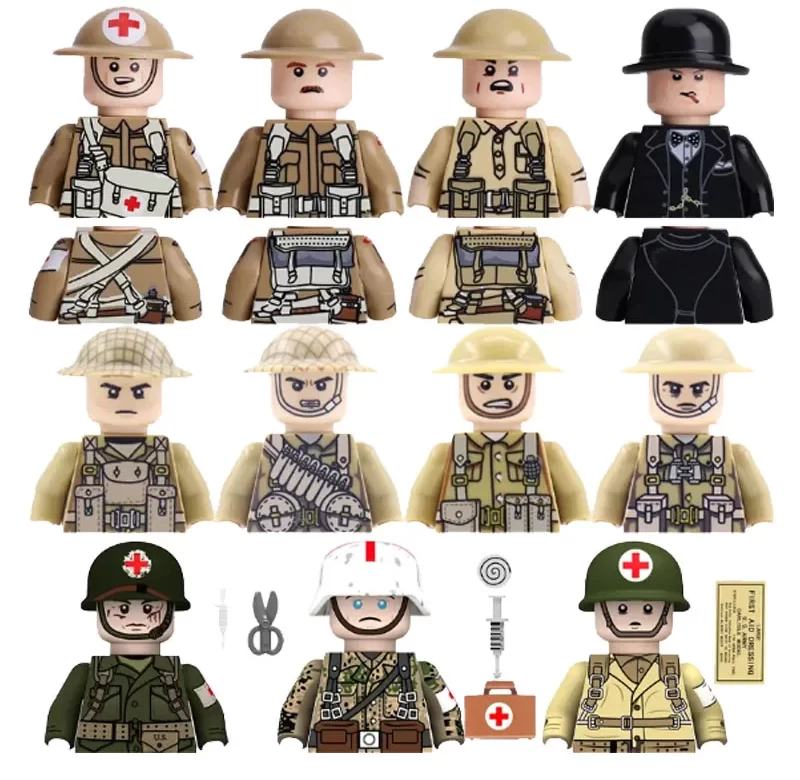 Doplňky pro vojenskou stavebnici | Styl Lego