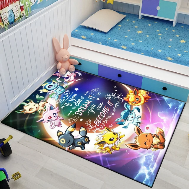 Dětský koberec s Pokemon motivem | do dětského pokoje - 15, 100x150cm (39x59in)