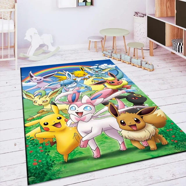 Dětský koberec s Pokemon motivem | do dětského pokoje - 16, 40x60cm (16x24in)