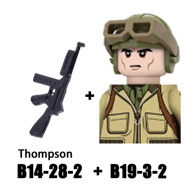 Vojenské stavebnice-figurky | Styl Lego - JA004