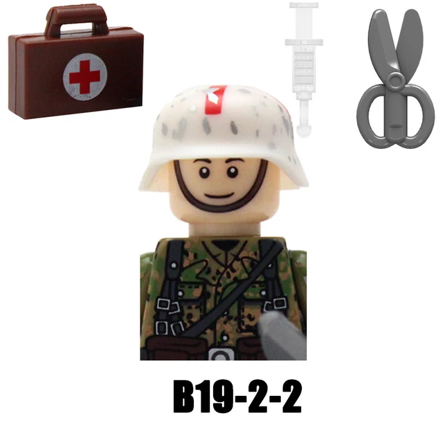Vojenské stavebnice-figurky | Styl Lego - JG005