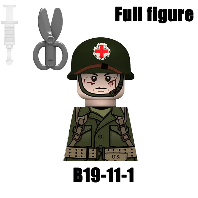 Vojenské stavebnice-figurky | Styl Lego - JA020