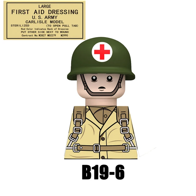 Vojenské stavebnice-figurky | Styl Lego - JA019