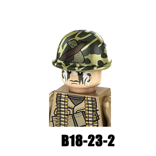 Vojenské stavebnice-figurky | Styl Lego - JA002