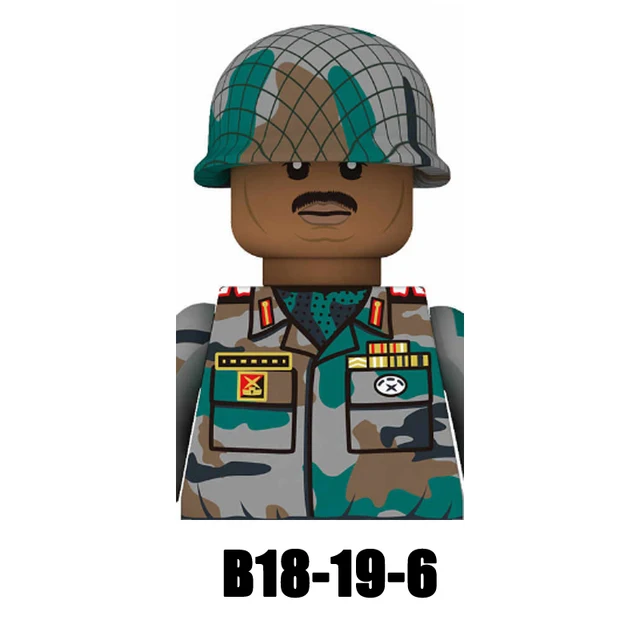 Vojenské stavebnice-figurky | Styl Lego - JI001