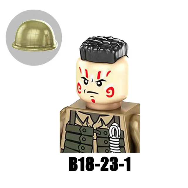 Vojenské stavebnice-figurky | Styl Lego - JA001