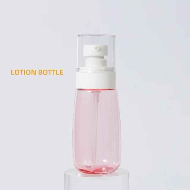 Cestovní lahvička na kosmetiku - Lotion láhev-růžová, 30 ml