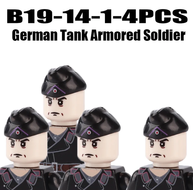 Vojenské figurky a stavební kostky | Styl Lego - B19-14-1-4KS