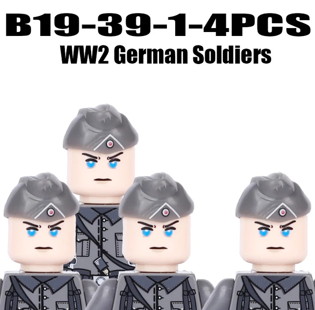 Vojenské figurky a stavební kostky | Styl Lego - B19-39-1-4KS