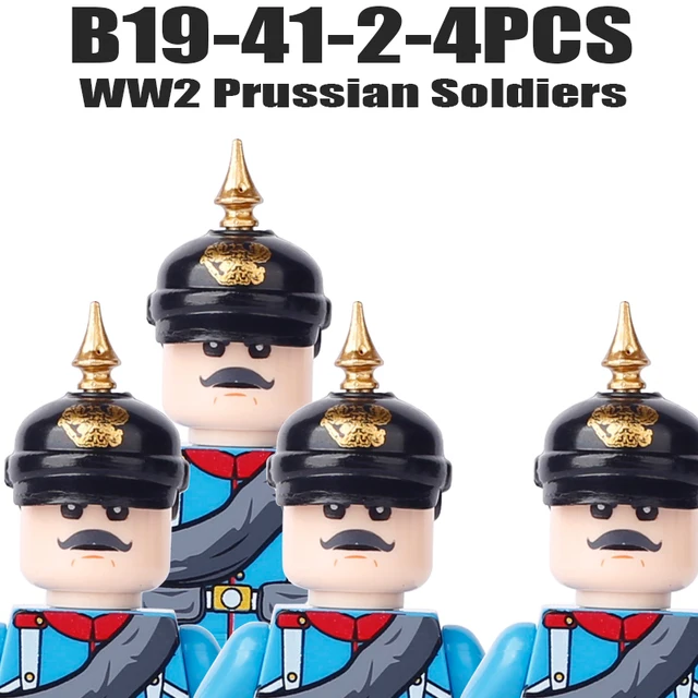Vojenské figurky a stavební kostky | Styl Lego - B19-41-2-4KS