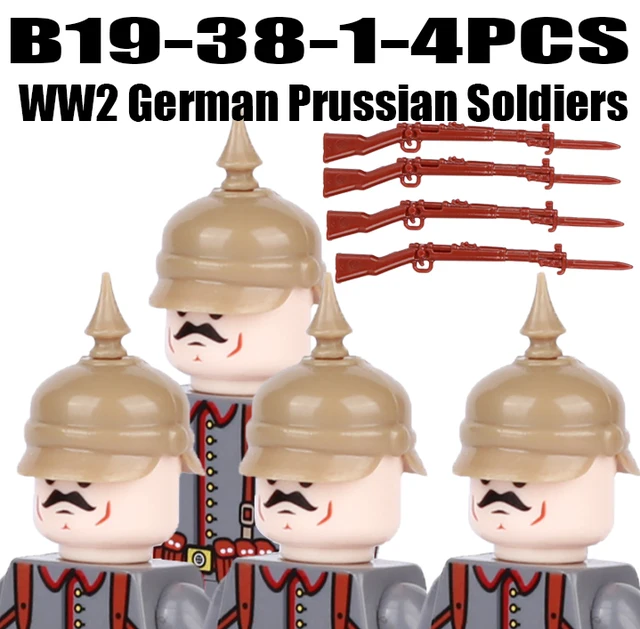 Vojenské figurky a stavební kostky | Styl Lego - B19-38-1-4KS