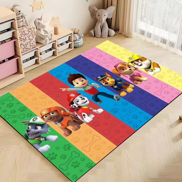 Dětský koberec Paw Patrol s psími motivy - Styl D, 40 x 60 cm (16 x 24 palců)