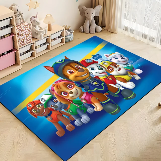 Dětský koberec Paw Patrol s psími motivy - Styl G, 60 x 90 cm (24 x 35 palců)