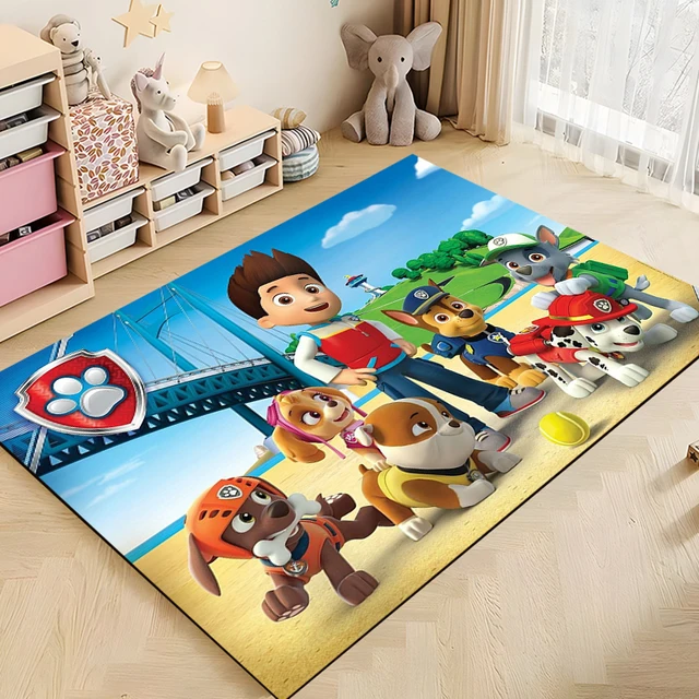 Dětský koberec Paw Patrol s psími motivy - Styl M, 60 x 90 cm (24 x 35 palců)