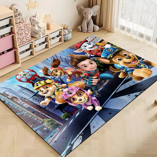 Dětský koberec Paw Patrol s psími motivy - styl B, 40 x 60 cm (16 x 24 palců)