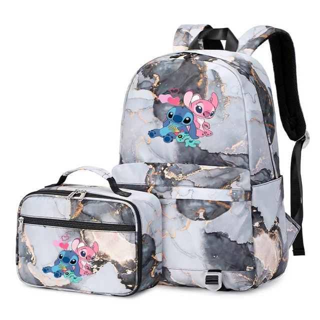 Disney Lilo a Stitch batoh se svačinovou taškou - 018