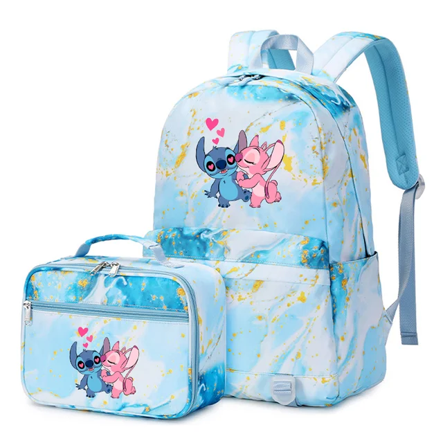 Disney Lilo a Stitch batoh se svačinovou taškou - 024