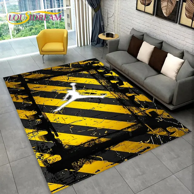 Protiskluzový koberec s motivem basketbalu - 11, 80x120cm