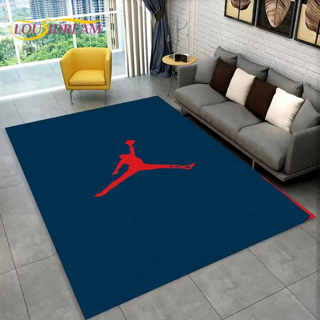 Protiskluzový koberec s motivem basketbalu - 12, 200x160cm