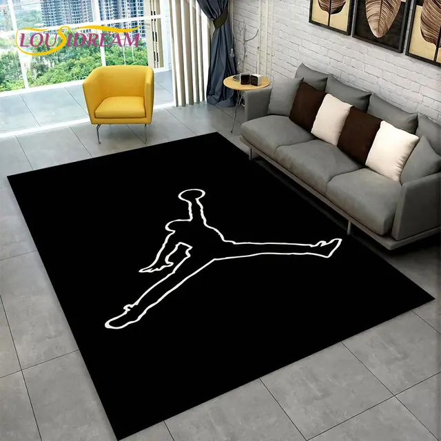 Protiskluzový koberec s motivem basketbalu - 21, 70x100cm