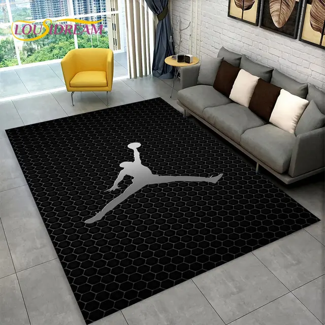 Protiskluzový koberec s motivem basketbalu - 9, 120x160cm