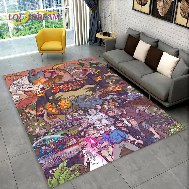 Koberec s motivy Jurassic Park - 21, 120x160cm