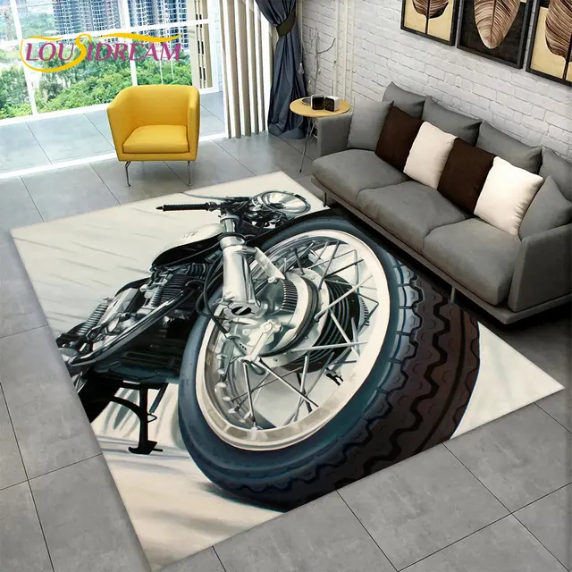 Stylový koberec s motorkou do obývacího pokoje - 11, 40x60cm